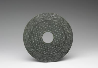 图片[2]-Jade Bi disc, Qing dynasty, Qianlong reign (1736-1795)-China Archive